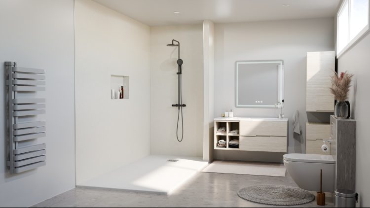 Wandpaneel Dune Beige 92 x 260 cm (inkortbaar) - Afbeelding 2