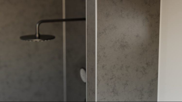 Wandpaneel Lime Grey 92 x 260 cm (inkortbaar) - Afbeelding 4