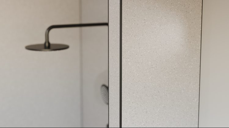 Wandpaneel Terrazzo 92 x 260 cm (inkortbaar) - Afbeelding 4