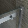 Douche schuifdeur met softclose systeem detail muurprofiel