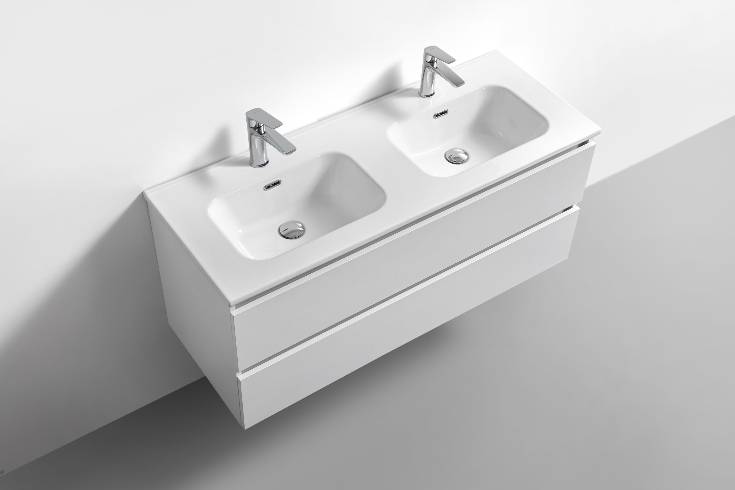 Badkamermeubel Wit 120 cm (bovenaanzicht)