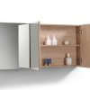 Spiegelkast Scandinavisch Eiken 120 cm