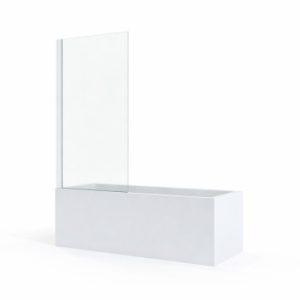 Badwand 10mm BS75-W (wit)