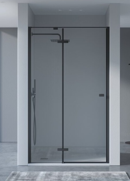 Handig draaideursysteem matzwart productfoto