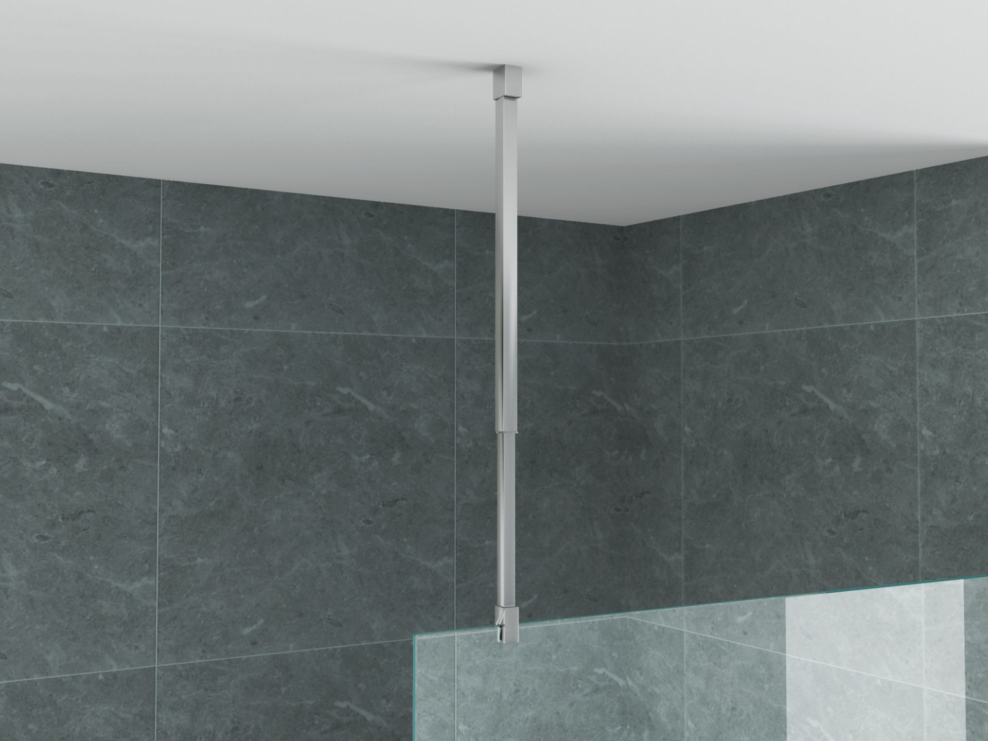 Plafond Stabilisatiestang Chroom