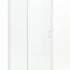 Schuif douchedeur wit 100 120 140 cm